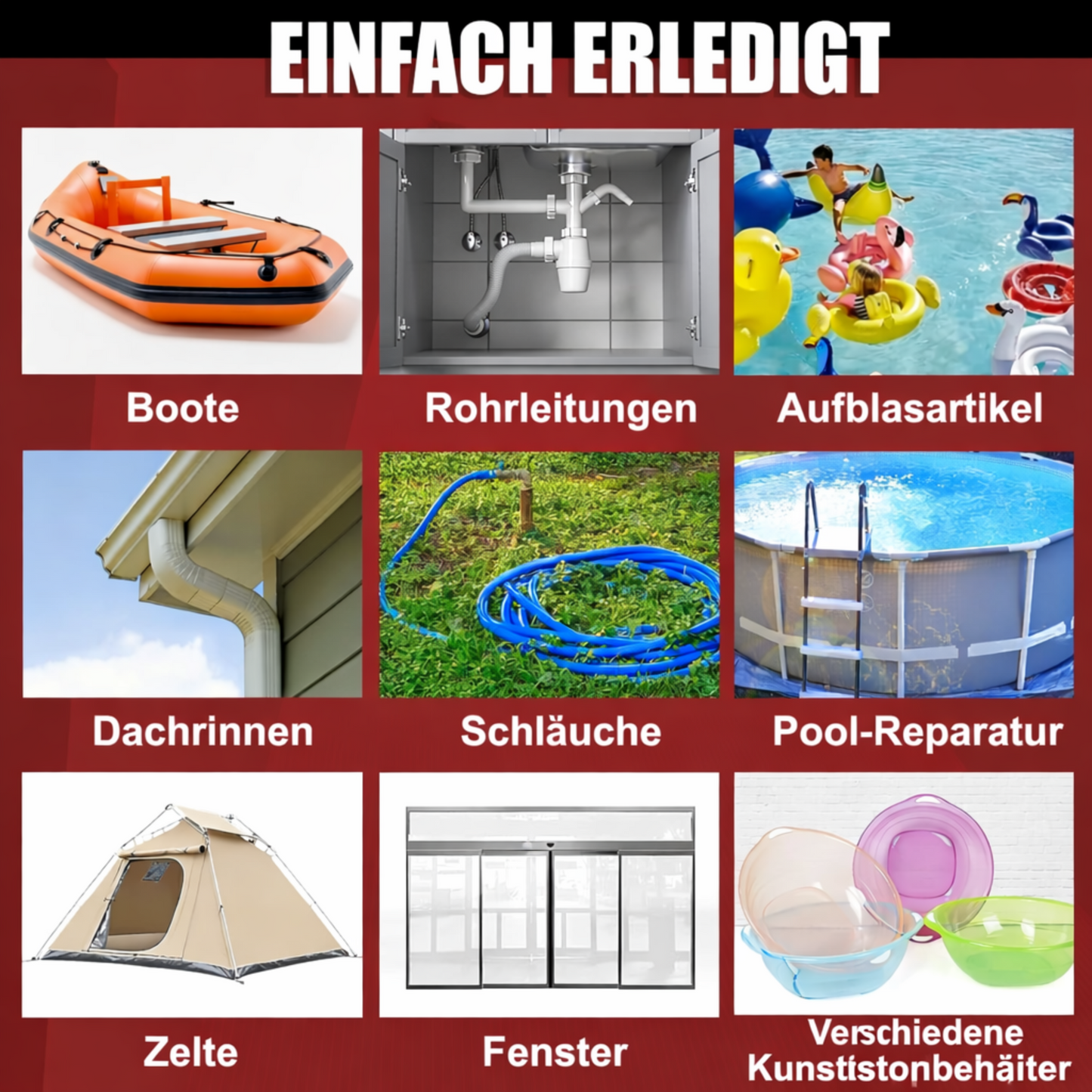 Wasserdichtes Klebeband