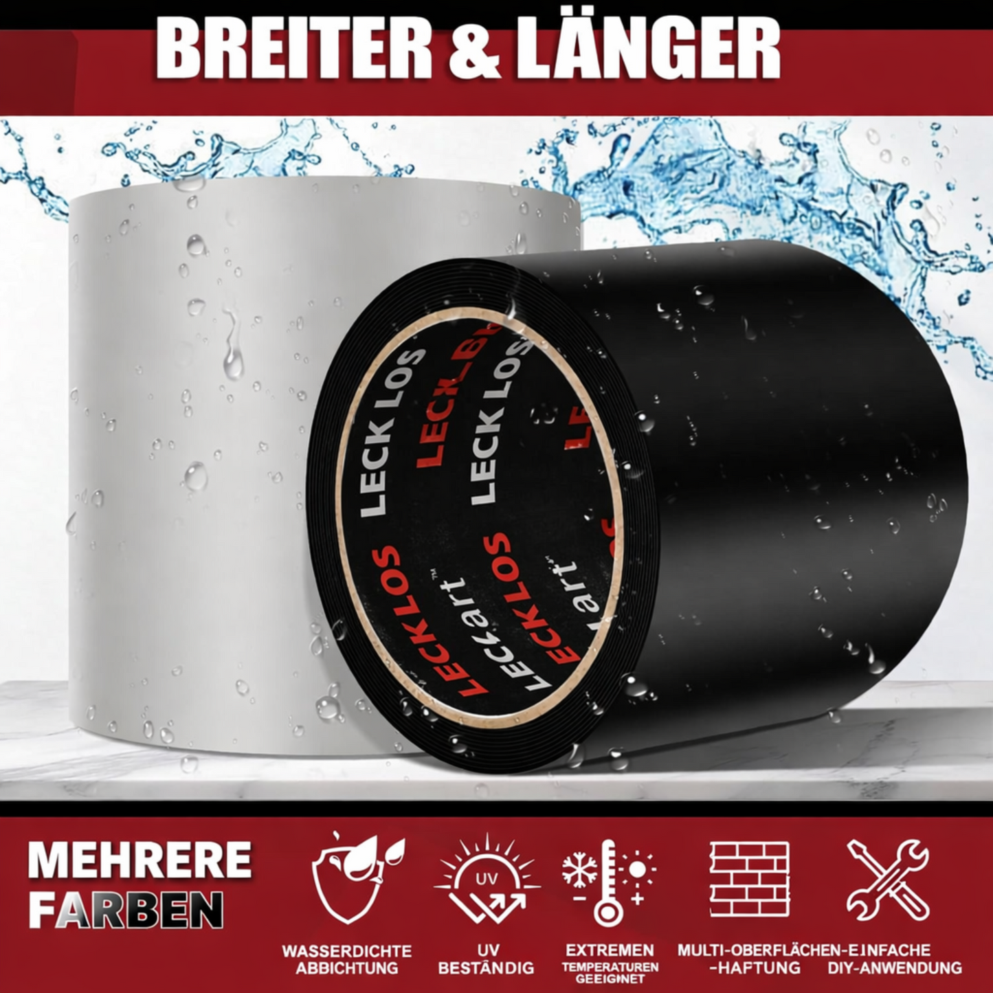 Wasserdichtes Klebeband